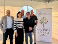 Annonce d'une aide financière à Les produits d'érable Bromont