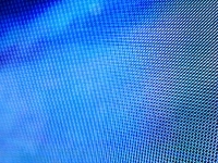 Image rapprochée de pixels d'un écran 